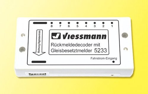 Feedback Decoder W/Occupancy Detection -- For Marklin Digital System, All Scales, Viessmann Modellspielwaren 5233
