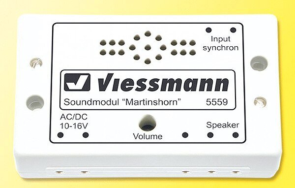 Sound Module w/Speaker -- Siren, All Scales, Viessmann Modellspielwaren 5559