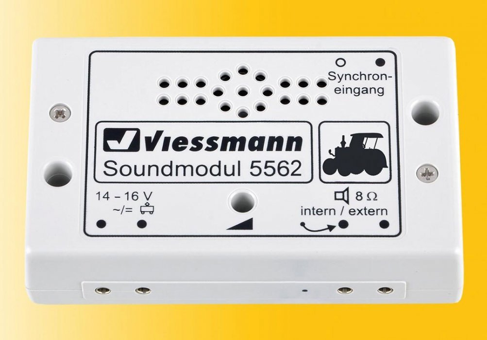 Lanz Bulldog Tractor Sound Module, HO, Viessmann Modellspielwaren 5562