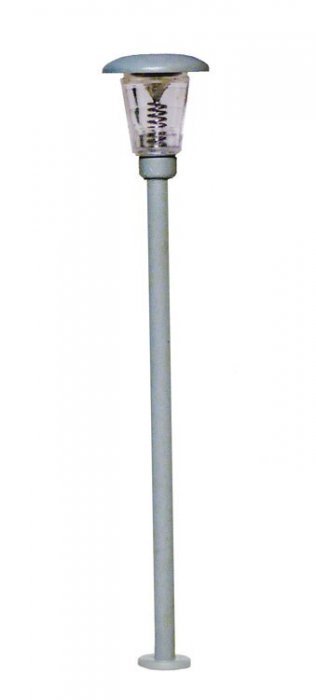 Dodenau Streetlight -- Yellow LED 2-1/4′ 5.8cm Tall, HO, Viessmann Modellspielwaren 6038