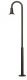 Swan Neck Lamp -- 87mm, HO, Viessmann Modellspielwaren 6140