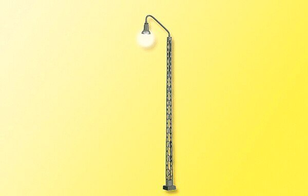Lattice Mast Lamp -- w/Contact-Plug-Socket And LED, HO, Viessmann Modellspielwaren 63851