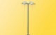 Modern Platform Double Lamp -- Green, White LEDs, 2-1/4 5.7cm′, N, Viessmann Modellspielwaren 6484