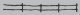 Meadow Fence -- Approximately 74-3/4′ 190cm long, HO, Vollmer Gmbh 45012
