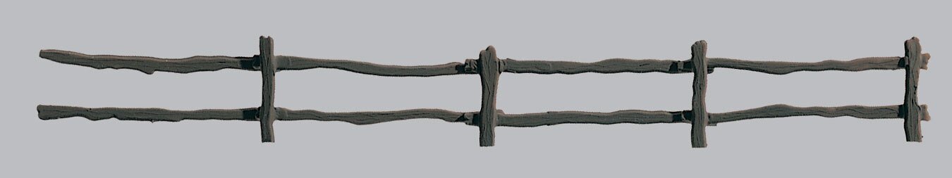 Meadow Fence -- Approximately 74-3/4′ 190cm long, HO, Vollmer Gmbh 45012
