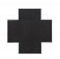 Weathered Asphalt Street 90-Degree Intersection -- 5-7/8 x 5-7/8′ 15 x 15cm, HO, Vollmer Gmbh 48261