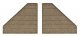 Wing Walls -- Matches Single-Track Tunnel Portal 770-48600, 2 Pieces, N, Vollmer Gmbh 48601