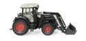 Claas Arion 640 w/FL 150 Front Loader - Assembled -- Black, HO, Wiking 36312