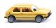 1976 Volkswagen Golf I GTI - Assembled -- Yellow, Black, HO, Wiking 4505