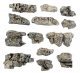 Rock Outcroppings - Ready Rocks -- 13 Pieces, All Scales, Woodland Scenics 1139