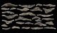 Creek Bank Rock Molds -- Set of 2, All Scales, Woodland Scenics 1245