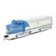 Baldwin RF16A Sharknose - Sound and DCC - Paragon4 -- Delaware & Hudson 1216 (silver, blue, yellow), N, Broadway Limited Imports