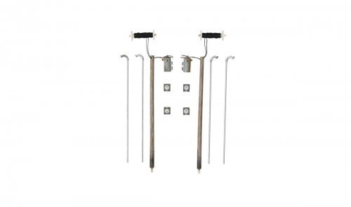 Pre-Wired Poles - Utility System -- Connector Set, N, Woodland Scenics 2252