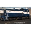 EMD SW1001 - Standard DC -- Long Island 104 (As-Built, blue, white), HO, Bowser Manufacturing Co. 60604