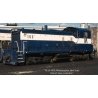EMD SW1001 - Standard DC -- Long Island 104 (As-Built, blue, white), HO, Bowser Manufacturing Co. 60604