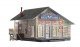 Built-&-Ready(R) - Assembled -- Carver′s Butcher Shoppe, HO, Woodland Scenics 5068