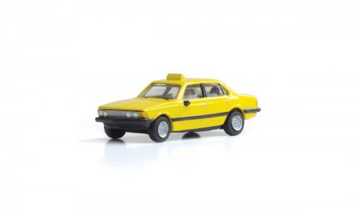 Modern Era Vehicles -- Taxi (yellow), HO, Woodland Scenics 5365