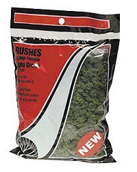 Foliage Clusters(TM) - 45 Cubic Inches 737 Cubic cm -- Light Green, All Scales, Woodland Scenics 57