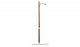 Double Lamp Post & Wooden Pole Streetlight- Just Plug Value Pack -- 6 of Each with Light Hub, N, Woodland Scenics 5914