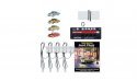 Classic Vehicles - Just Plug Value Pack -- 1 Each: Midnight Ride, Blue Coupe, Comfy Cruise, Downt, N, Woodland Scenics 5920