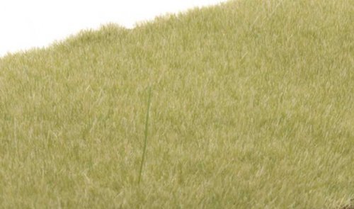 Static Grass - Field System -- Light Green 1/16′ 2mm Fibers, All Scales, Woodland Scenics 615