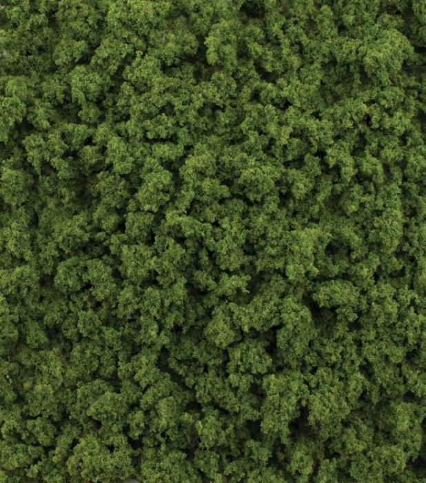 Foliage Clumps - All Game Terrain -- Light Green, All Scales, Woodland Scenics 6461