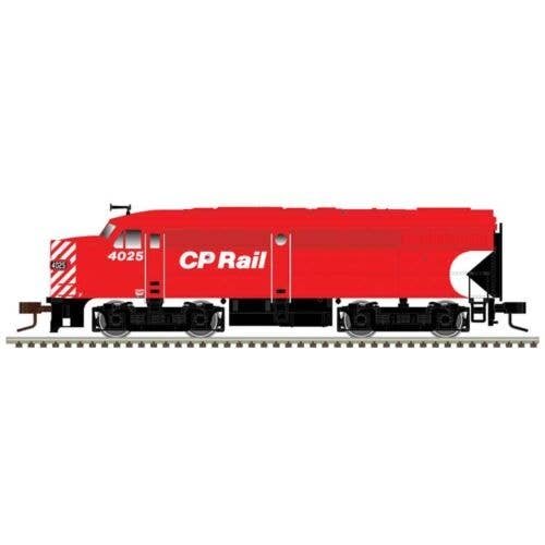 Alco FA1 Large Numberboards - Sound and DCC - Master(R) Gold -- Canadian Pacific 4025 (Action Red, white, black, Multimark Logo)
