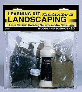 Learning Kit -- Landscaping, All Scales, Woodland Scenics 954