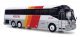 1986 Eagle Model 10 Bus - Assembled -- Arrow, HO, Iconic Replicas 870359