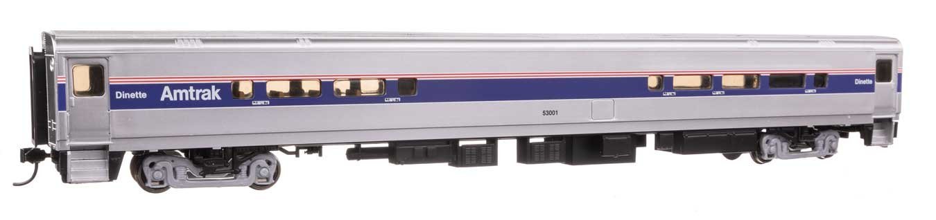 85′ Horizon Cafe/Club Food Service Car - Ready to Run -- Amtrak(R) Phase IV 53001, HO, WalthersMainline 31057