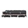 EMD F7A - Standard DC - Stealth -- Reading & Northern 270 (2020s Excursion Scheme, black, white, red), HO, Broadway Limited Impo