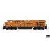 GE ES44AC GEVO - Standard DC -- Canadian Pacific 8781 (Hapag-Lloyd, orange, black, white), N, Kato USA Inc 1768961