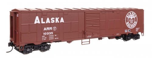 NYC-Style Express Boxcar Troop Sleeper Conversion - Ready to Run -- Alaska Railroad 10335, HO, WalthersProto 10801