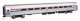 85′ Amfleet I 84-Seat Coach - Lighted - Ready To Run -- Amtrak(R) Phase III 21003, HO, WalthersProto 12214