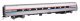 85′ Amfleet II 59-Seat Coach - Lighted - Ready to Run -- Amtrak(R) 25047 (Phase III), HO, WalthersProto 12229