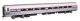 85′ Amfleet II 59-Seat Coach - Lighted - Ready to Run -- Amtrak(R) 25047 (Phase III), HO, WalthersProto 12229