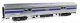 73′ Budd Baggage Car - Ready to Run -- Amtrak Phase IV (black lettering) decal, HO, WalthersProto 13081