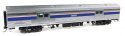 73′ Budd Baggage Car - Ready to Run -- Amtrak Phase IV (black lettering) decal, HO, WalthersProto 13081