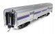 73′ Budd Baggage Car - Ready to Run -- Amtrak Phase IV (black lettering) decal, HO, WalthersProto 13081