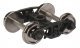 Rigid Plastic Trucks with 33′ RP-25 Metal Wheels & Axles -- National B-1 - 1 Pair, HO, WalthersProto 2001