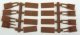 Cushion Car Coupler Pocket - Kit -- Parts to Convert 4 Cars, HO, WalthersProto 2311