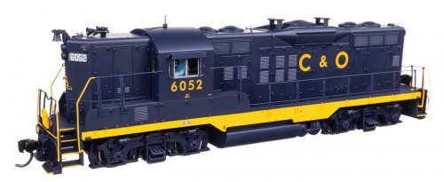 EMD GP9 Phase II - LokSound 5 Sound and DCC -- Chesapeake & Ohio 6052, HO, WalthersProto 42728