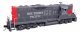 EMD GP9 Phase II - Standard DC -- Southern Pacific(TM) 3378, HO, WalthersProto 49734