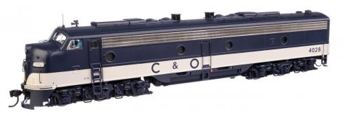 EMD E8A - Standard DC -- Chesapeake & Ohio 4028, HO, WalthersProto 49913