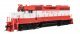 EMD GP35 Phase II - Standard DC -- Frisco 727, HO, WalthersProto 50309