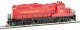 EMD GP9M - Standard DC -- United States Army 4628, HO, WalthersTrainline 458
