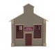 United Trucking -- Assembled - 2-5/8 x 6 x 3-3/8′ 6.6 x 15.2 x 8.5cm, HO, WalthersTrainline 804