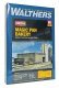 Magic Pan Commercial Bakery -- Kit - 16 x 8 x 3-1/2′ 40.6 x 20.3 x 8.8cm, HO, Walthers Cornerstone 2915
