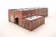 130′ 2-Stall Diesel Engine House -- Kit, HO, Walthers Cornerstone 2923