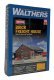 Brick Freight House -- Kit - 9-3/4 x 9-3/8 x 4-3/8′ 24.8 x 23.8 x 11.1cm, HO, Walthers Cornerstone 2954